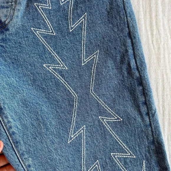 Embroidered Levi’s 501 Jeans - Picture 2 of 5